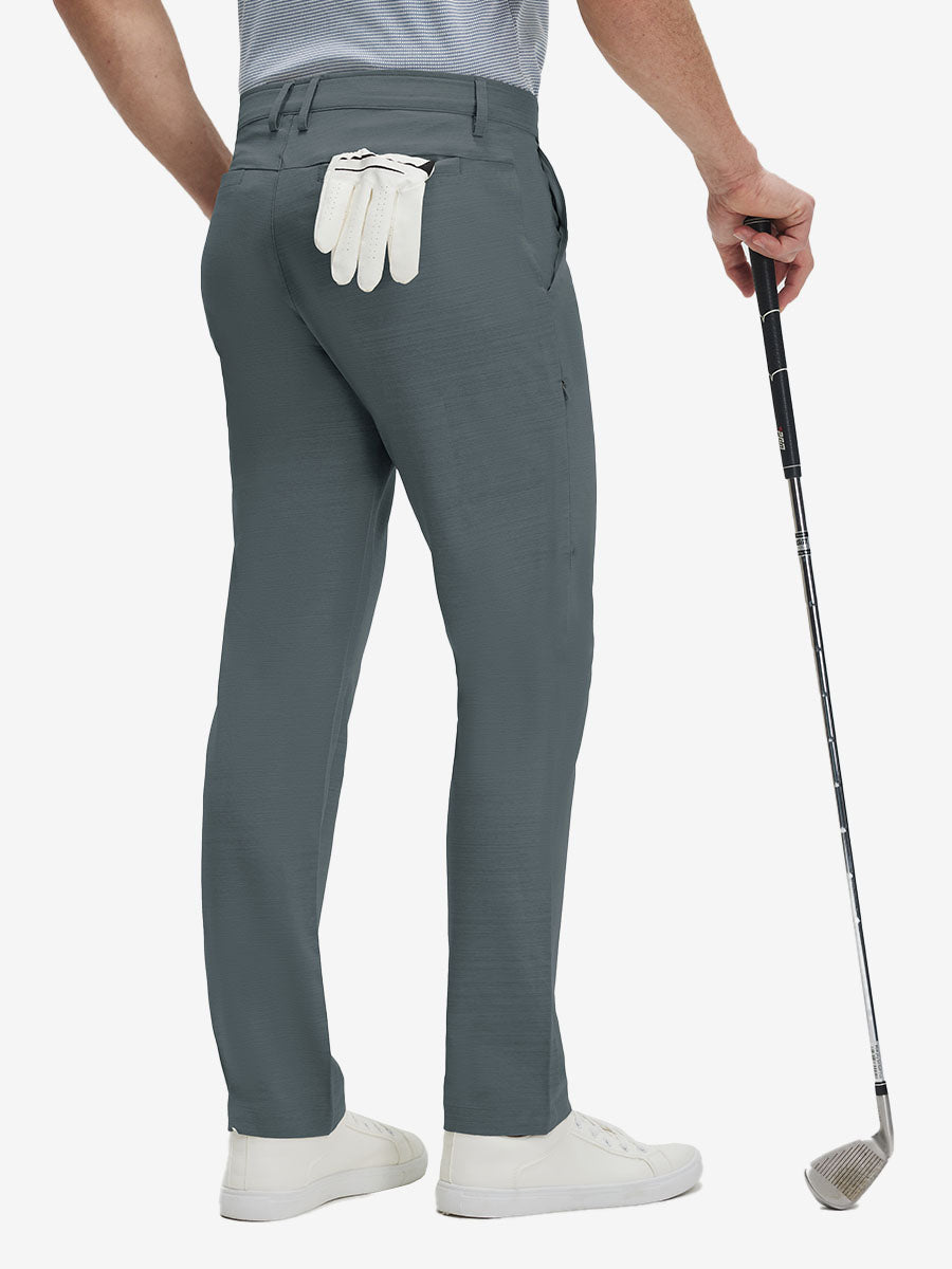 Straight Fit Lightweight Dress Golf Pants