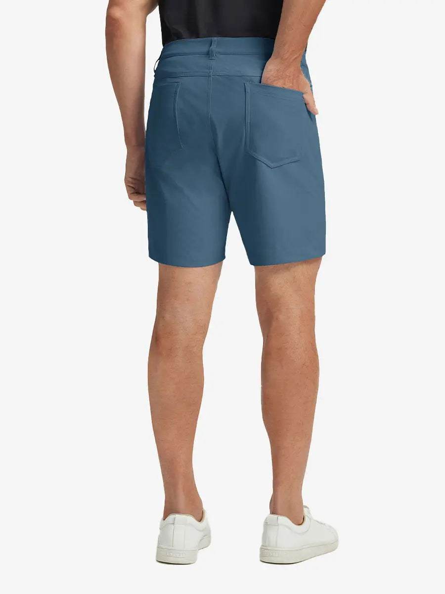 4-way Stretch Performance Solid Shorts