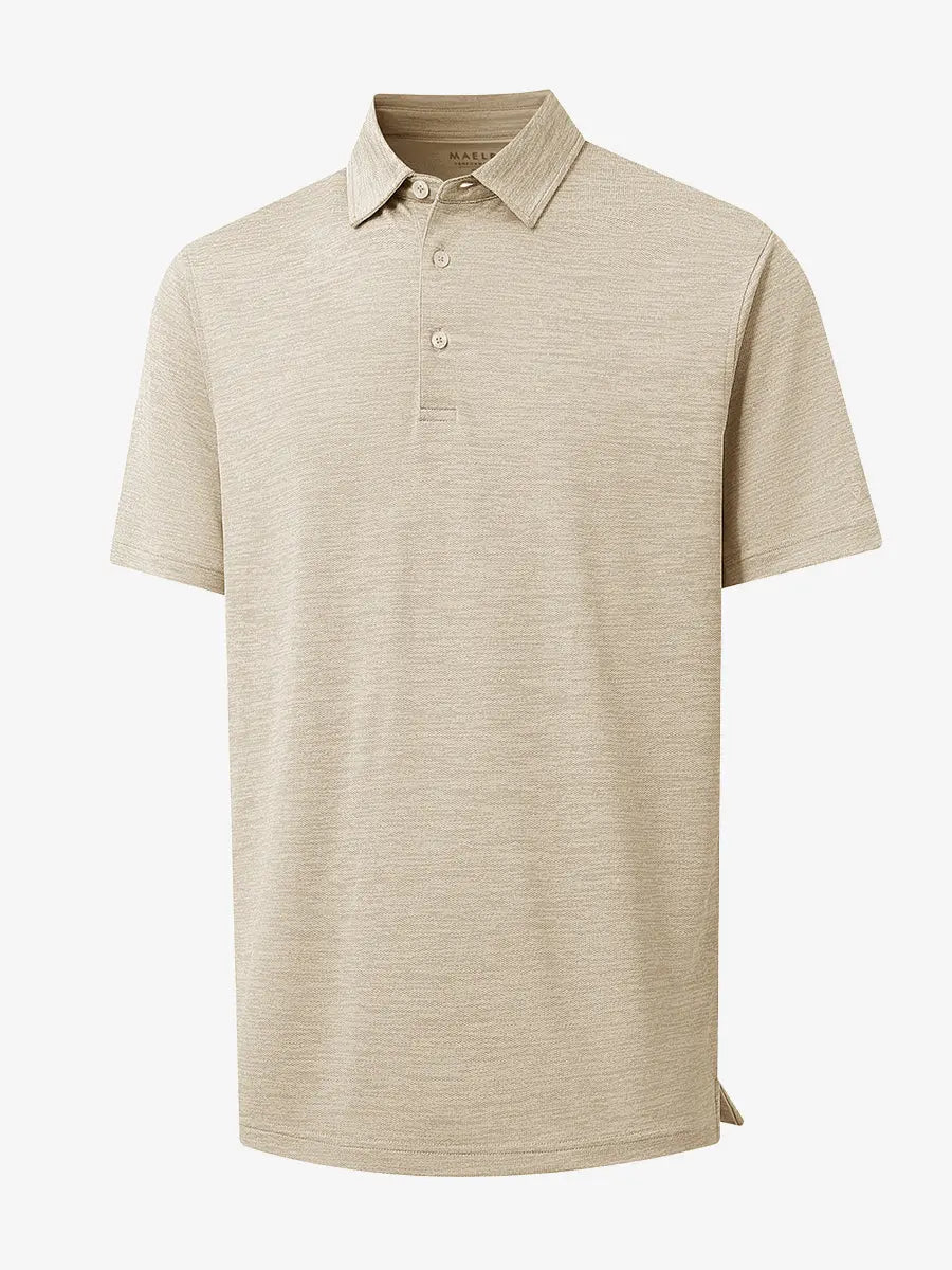 Premium Stretch Heather Polo