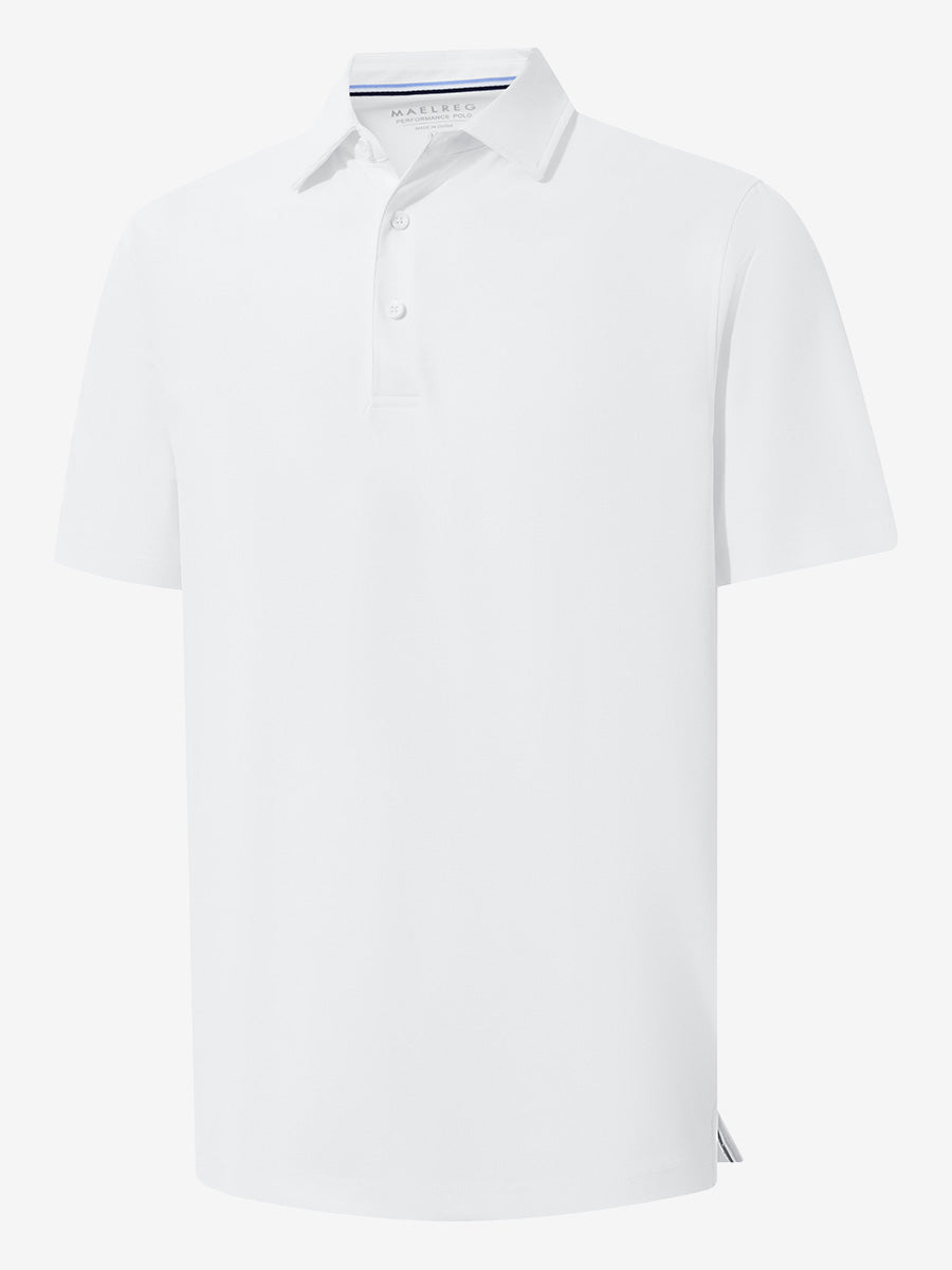 Dry Fit Waffle Textured Collared Golf Shirts