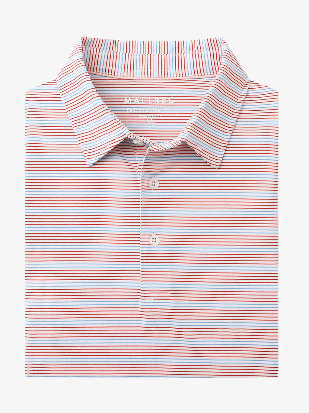 Performance Stripe Golf Shirts