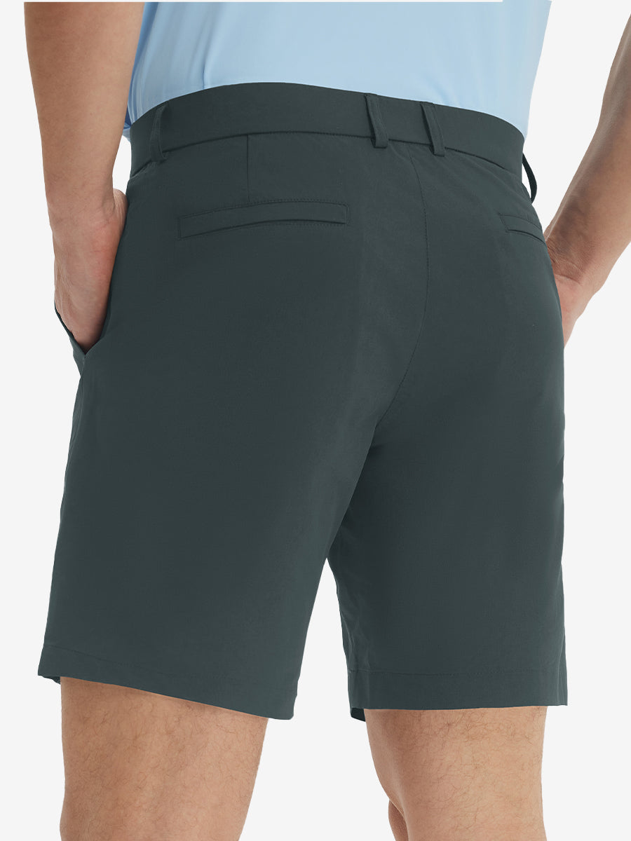 Stretch Soft Flat Front Dress Golf Shorts