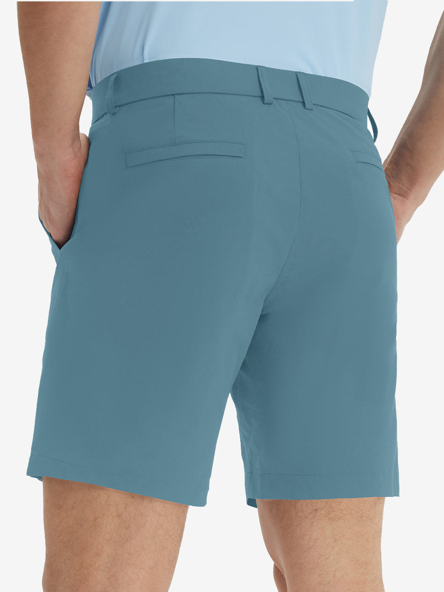 Stretch Soft Flat Front Dress Golf Shorts