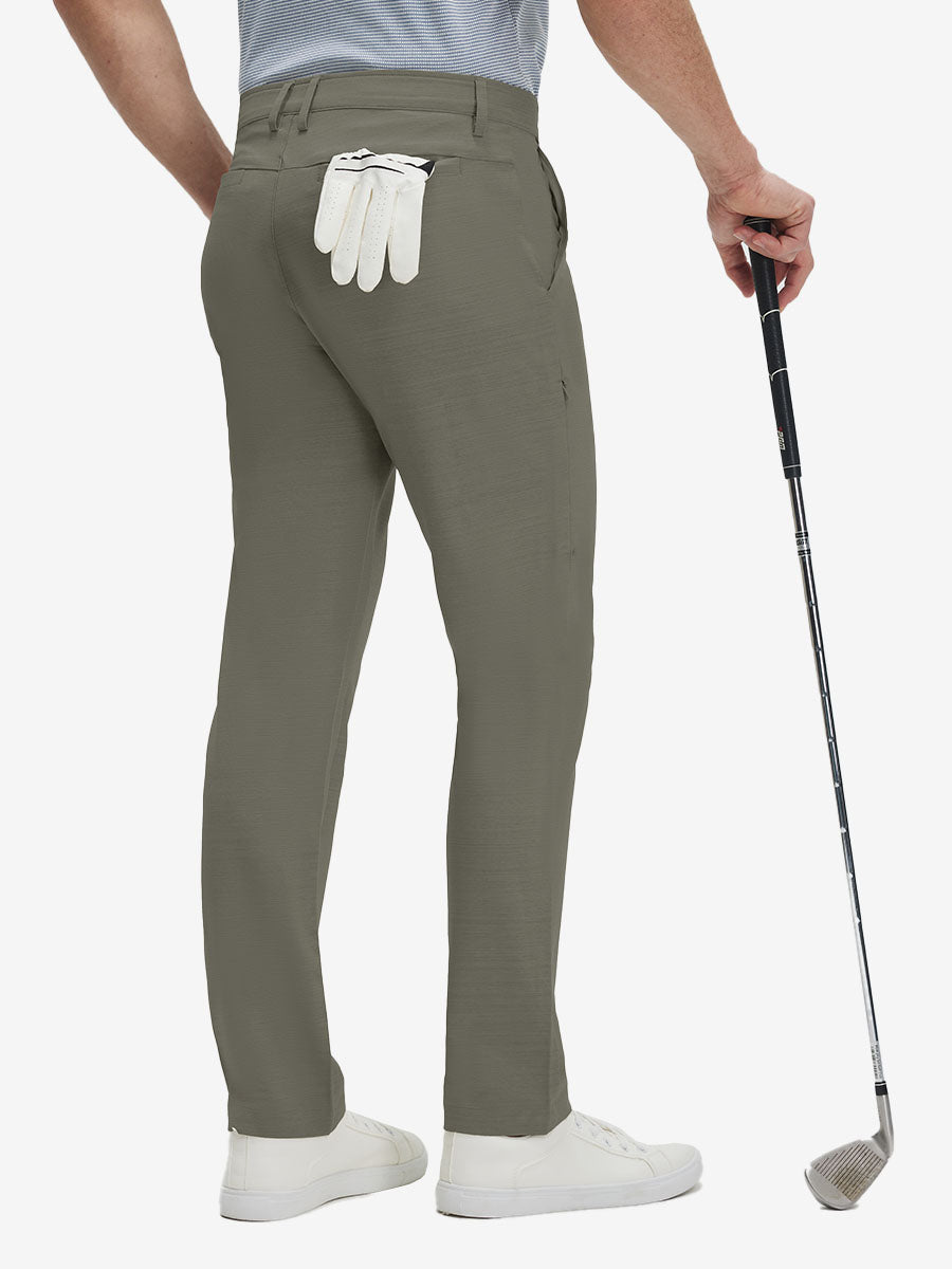 Straight Fit Lightweight Dress Golf Pants