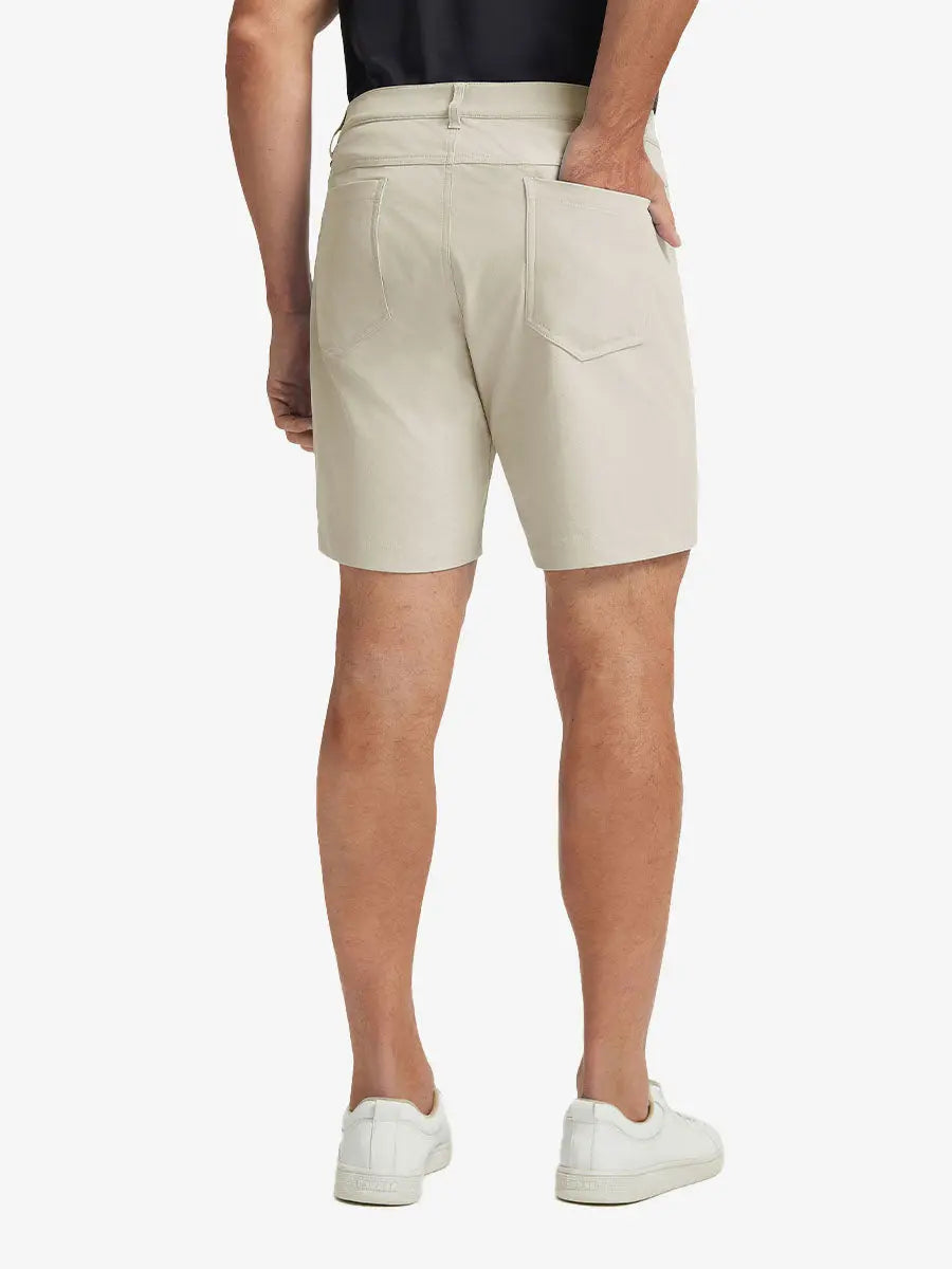 4-way Stretch Performance Solid Shorts