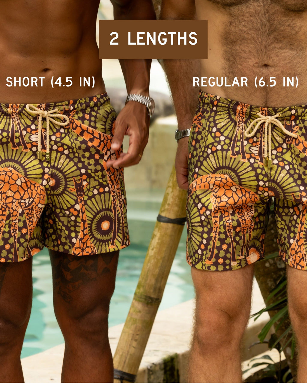 The Africa - Swim Trunks