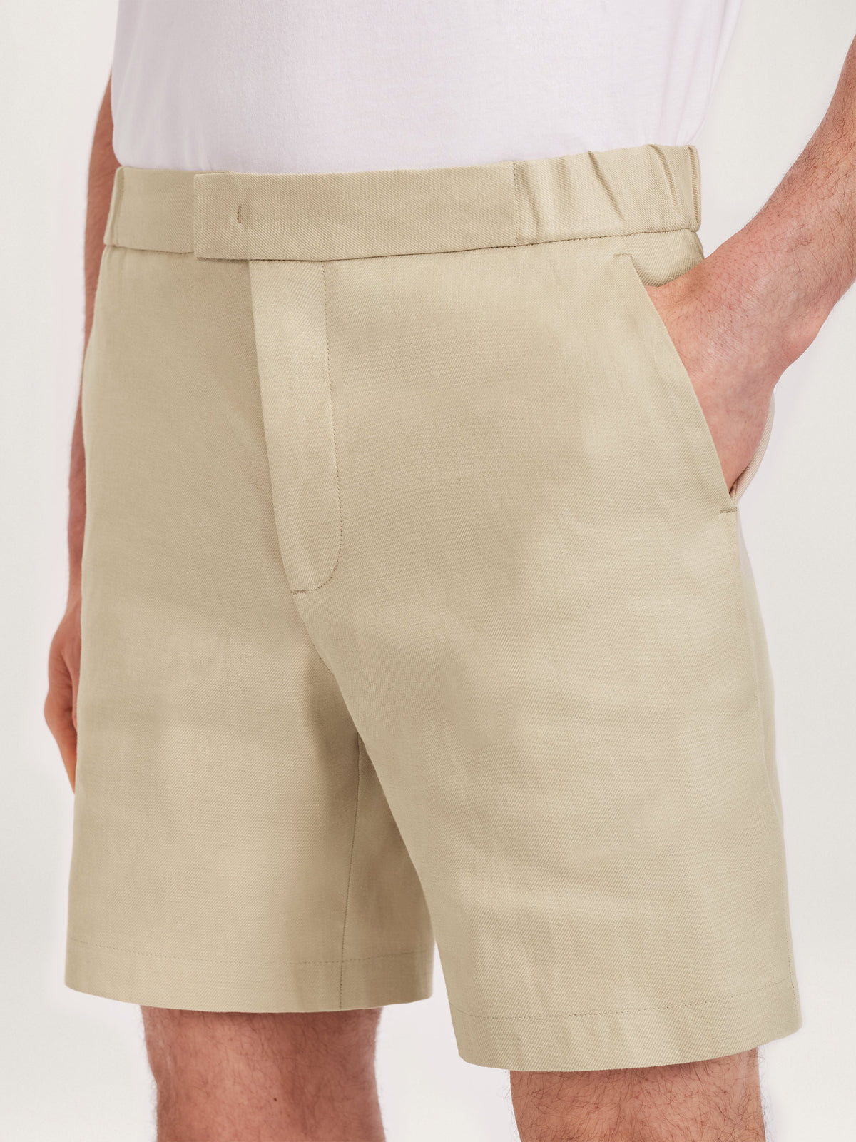 The 12 Shorts Linen 8" || Sand | Linen