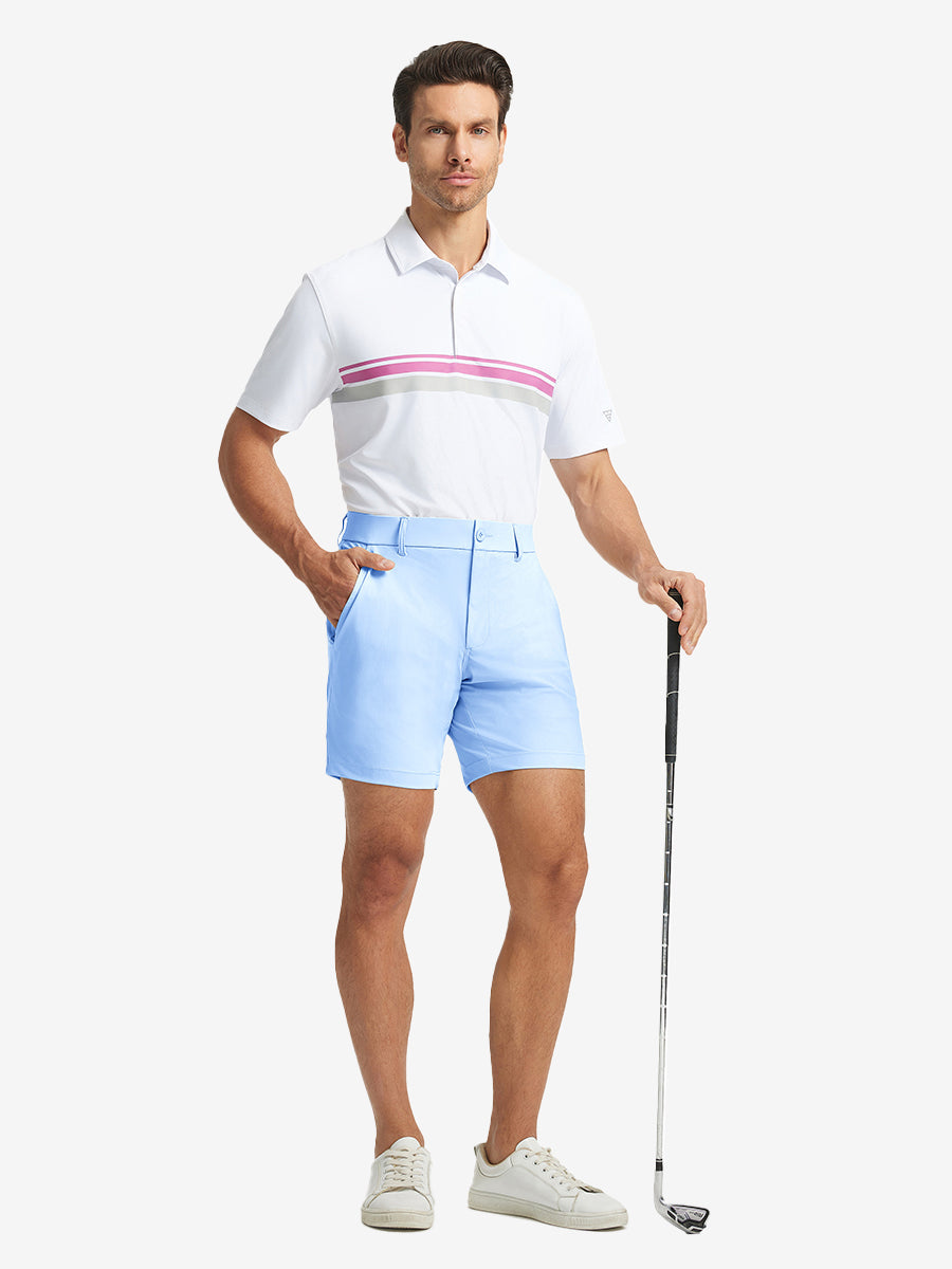 Quick Dry Casual Shorts with 4 Pockets
