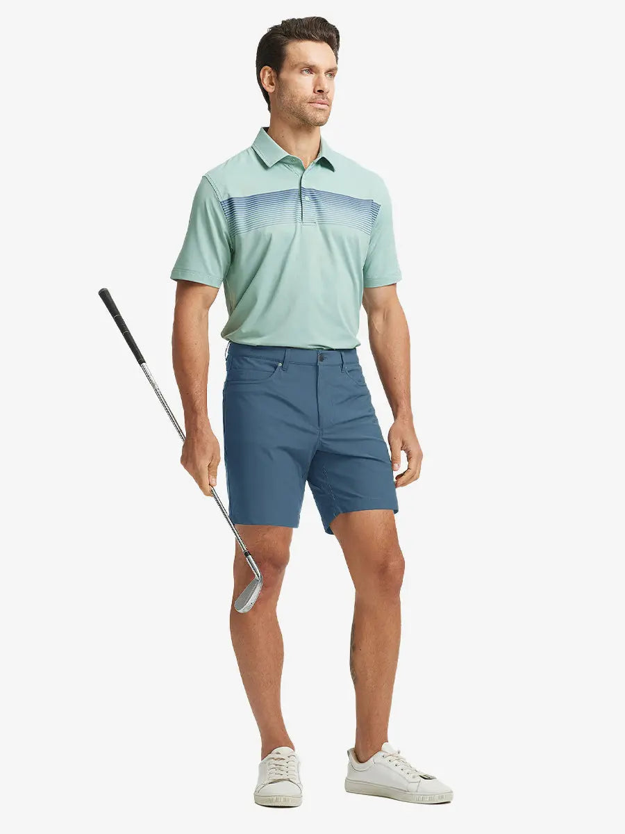 4-way Stretch Performance Solid Shorts