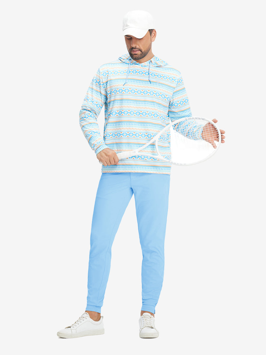 Lightweight Ankle-Zip Sweatpants with 4 Pockets