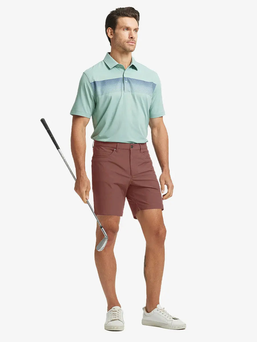 4-way Stretch Performance Solid Shorts