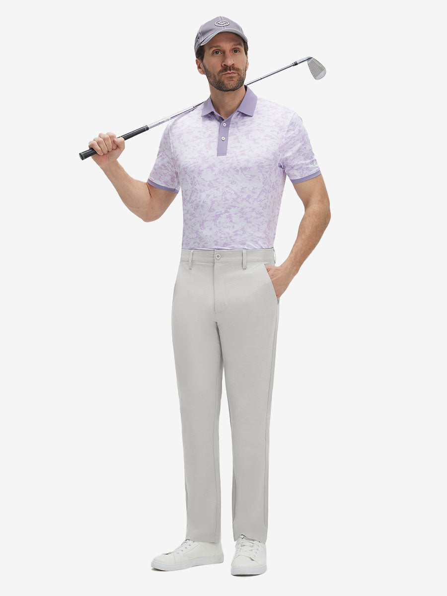 Straight Fit Lightweight Dress Golf Pants