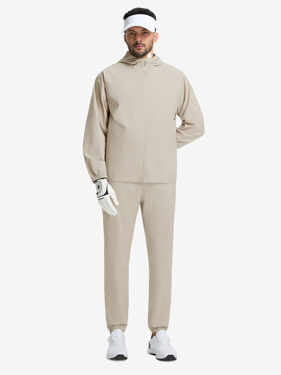 Lightweight Waterproof Rain Pants with Zipper Pockets
