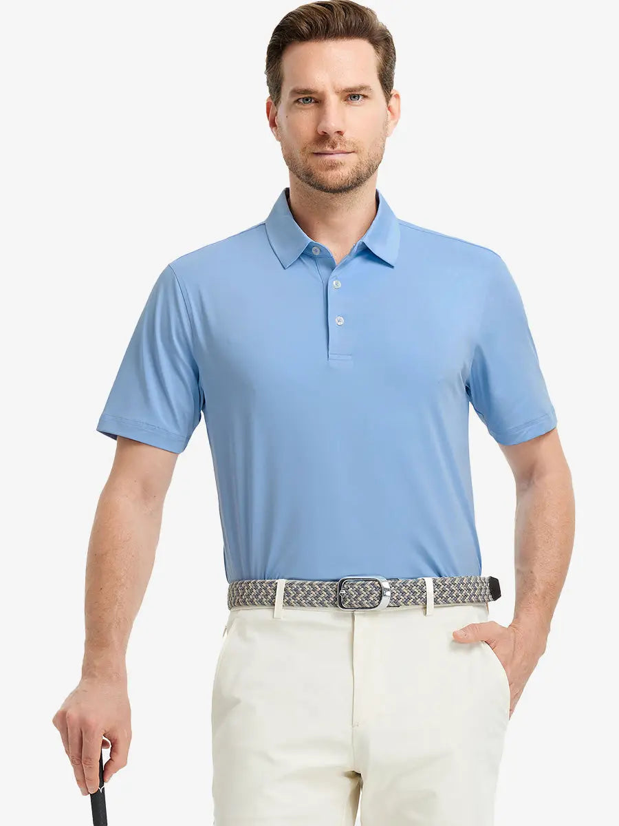 Everyday Solid Jersey Polo
