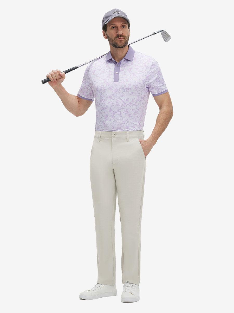 Straight Fit Lightweight Dress Golf Pants