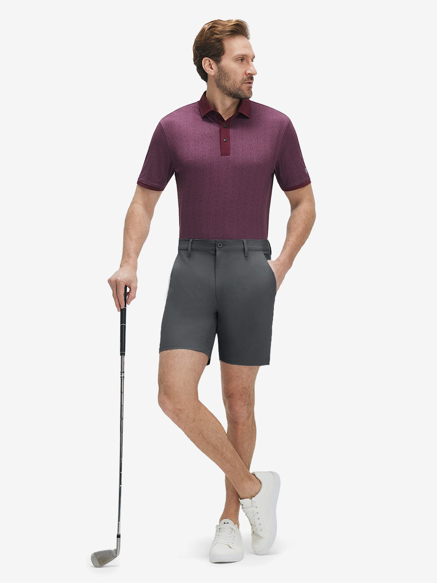 Flat Front Hybrid Golf Shorts