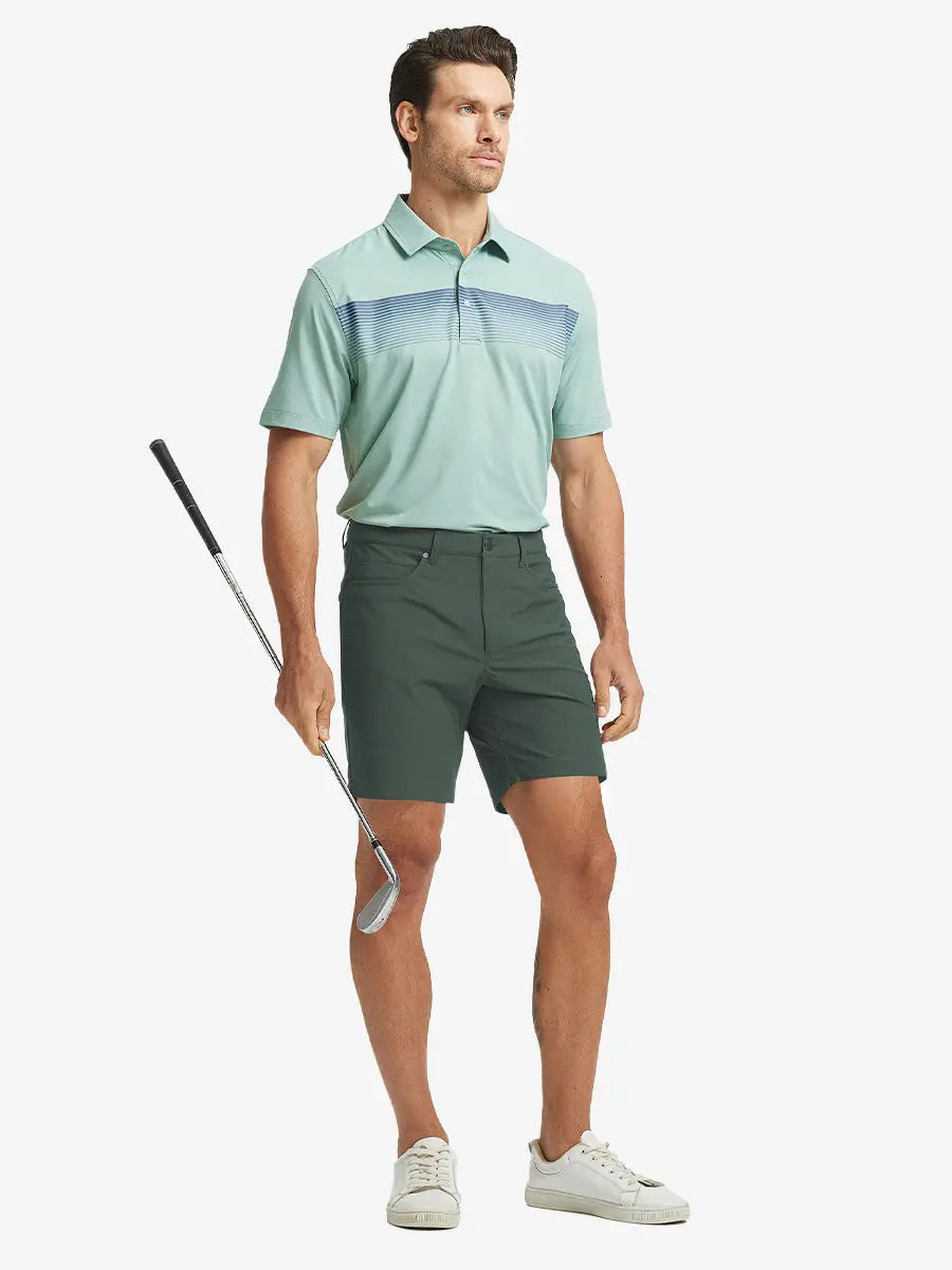 4-way Stretch Performance Solid Shorts