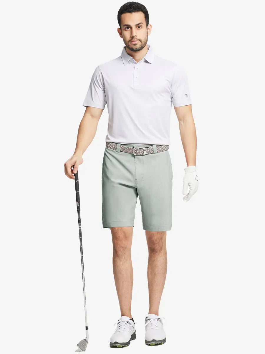 Heather Performance Golf Shorts