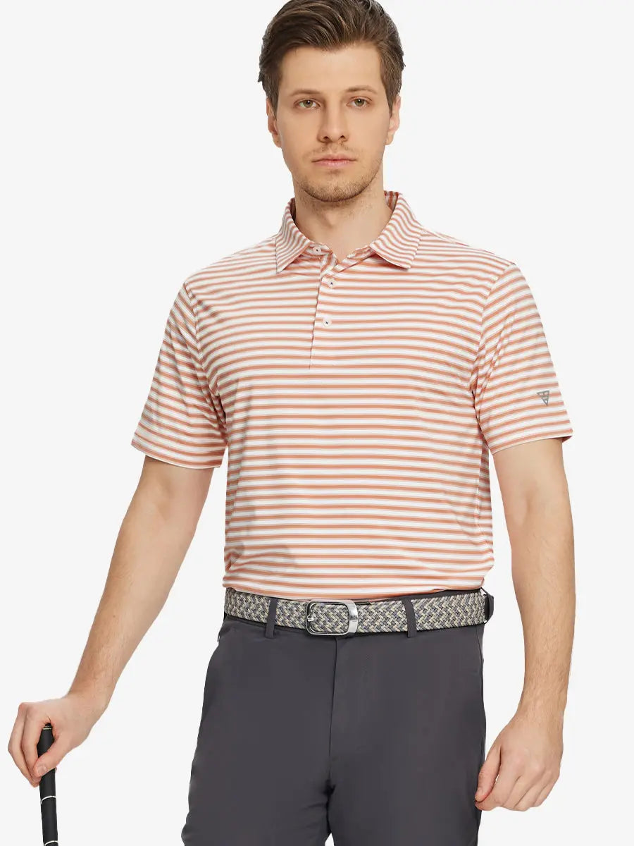 Yarn Dyed Stripe Polo