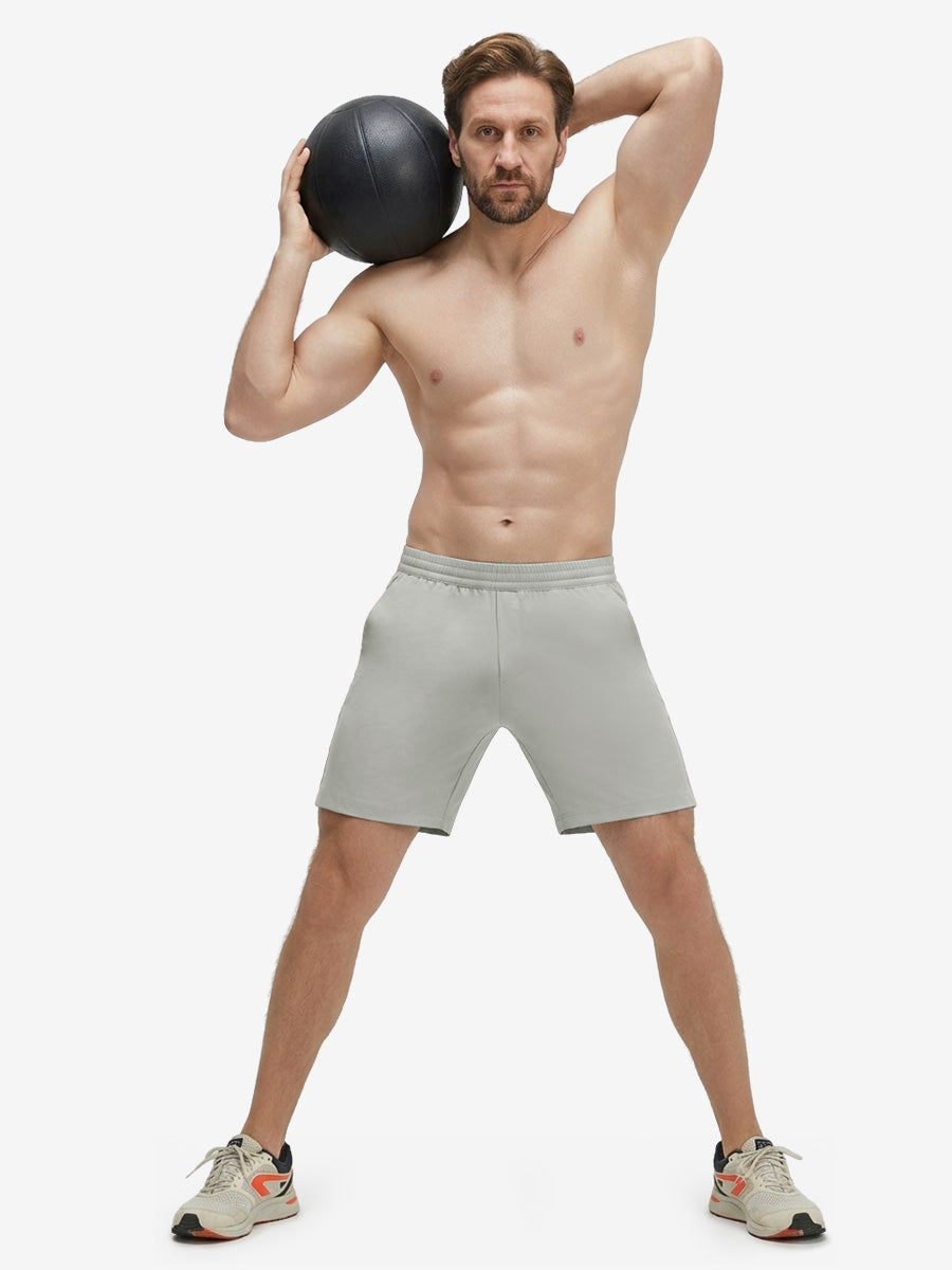 4 Way Stretch Breathable Workout Athletic Shorts