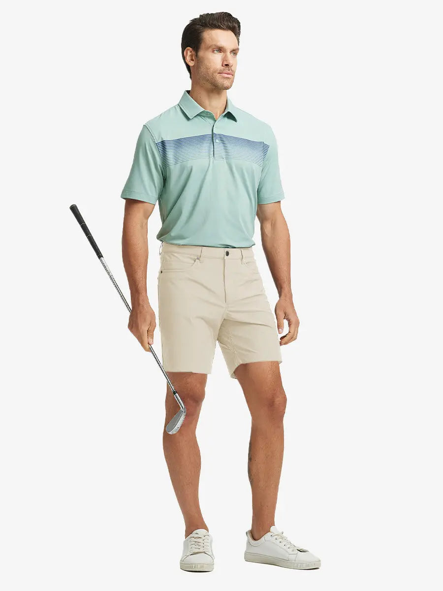 4-way Stretch Performance Solid Shorts