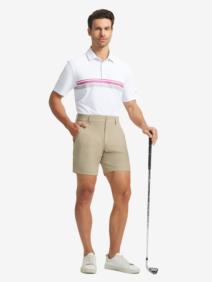 Quick Dry Casual Shorts with 4 Pockets