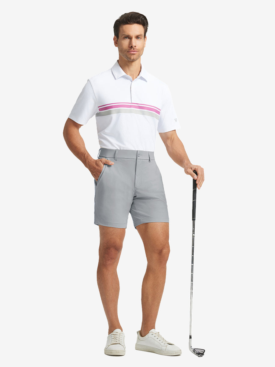 Quick Dry Casual Shorts with 4 Pockets