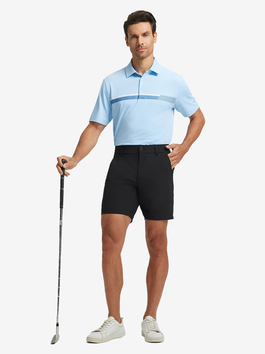 Quick Dry Casual Shorts with 4 Pockets