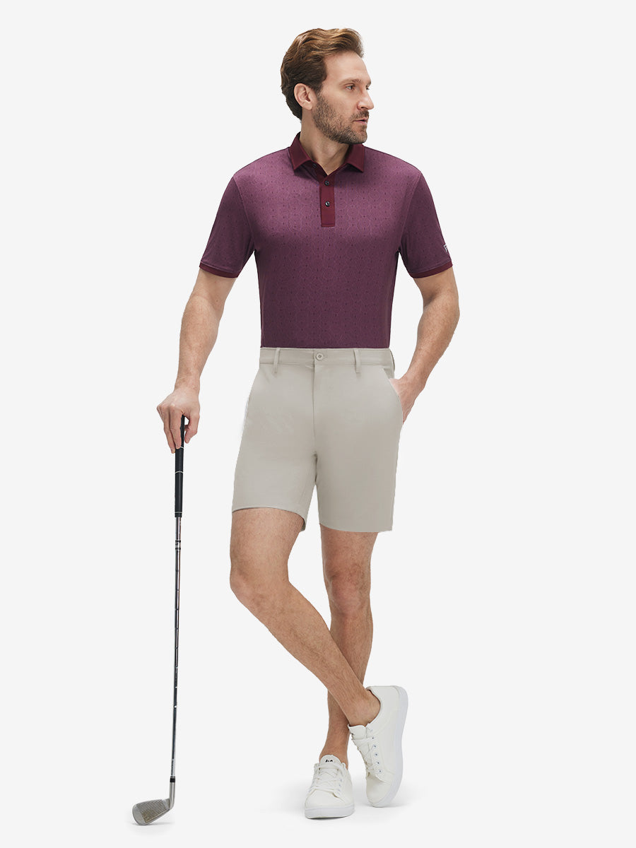 Flat Front Hybrid Golf Shorts