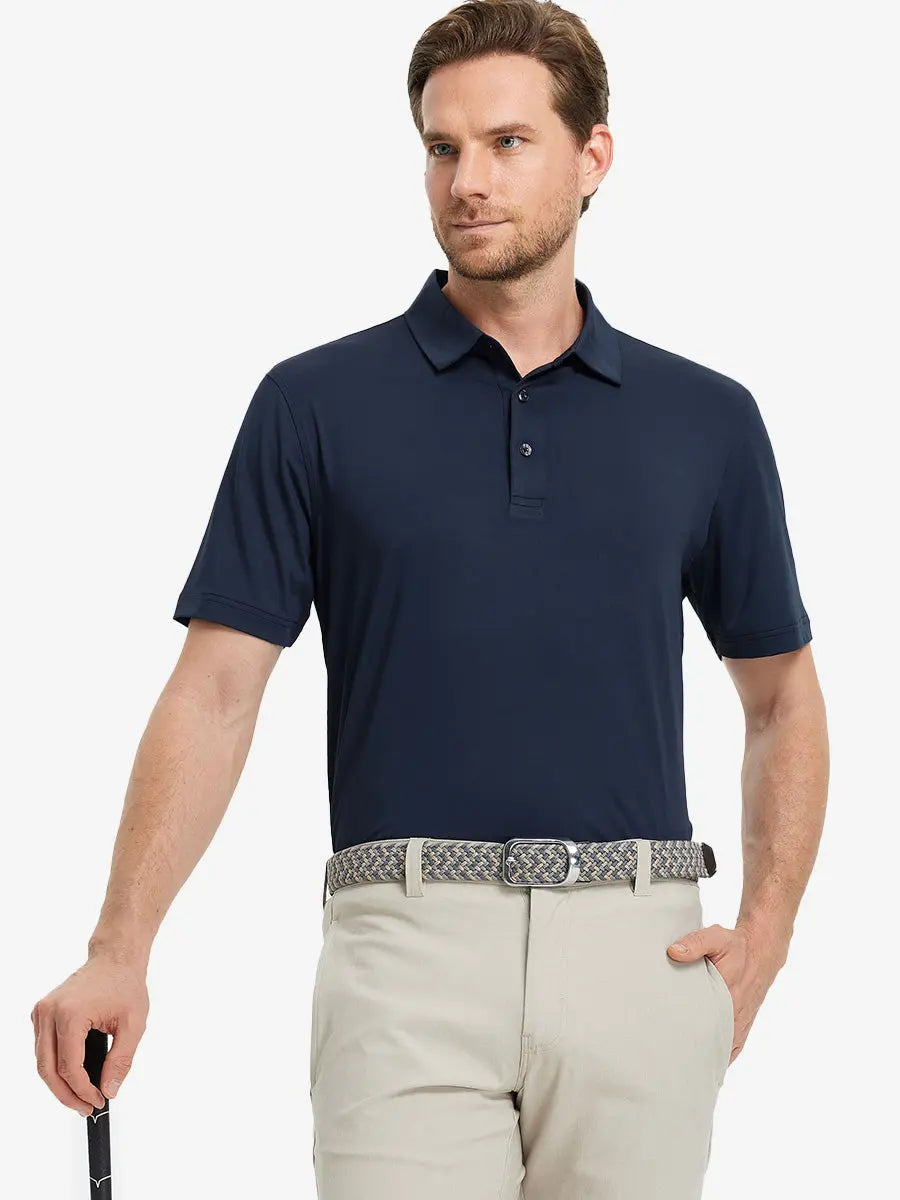 Everyday Solid Jersey Polo