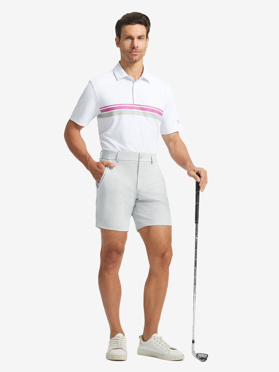 Quick Dry Casual Shorts with 4 Pockets