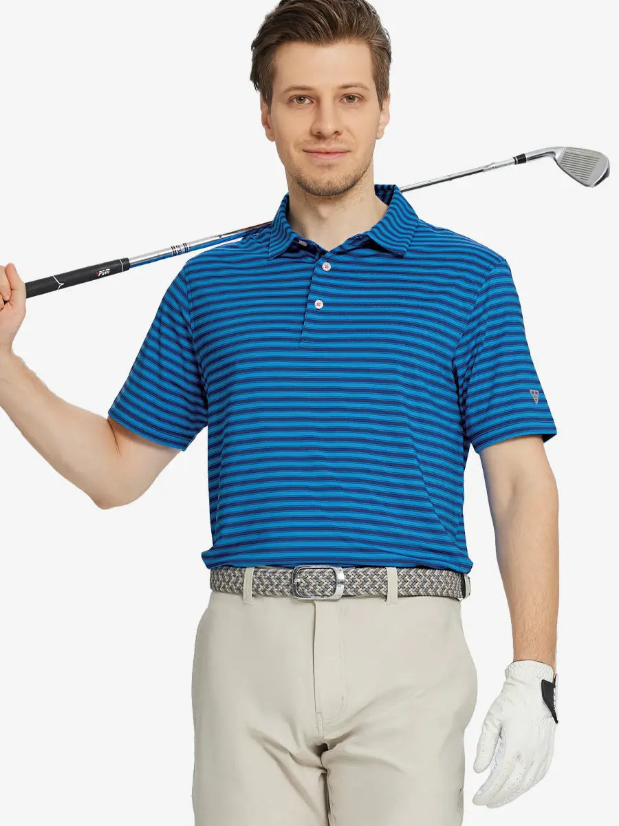 Yarn Dyed Stripe Polo