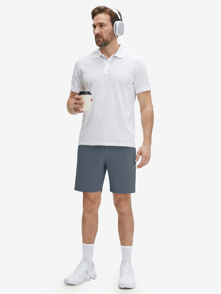 4 Way Stretch Breathable Workout Athletic Shorts