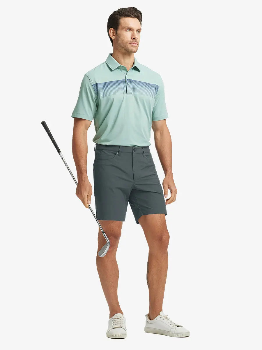 4-way Stretch Performance Solid Shorts