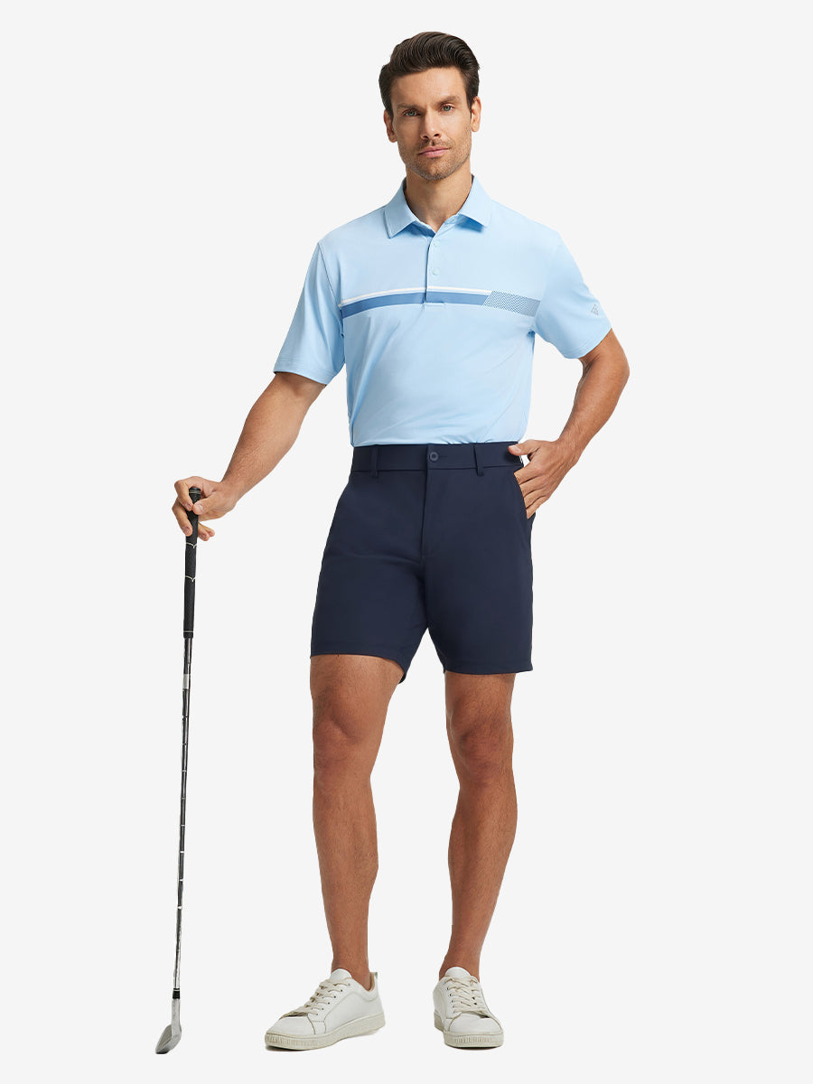 Quick Dry Casual Shorts with 4 Pockets