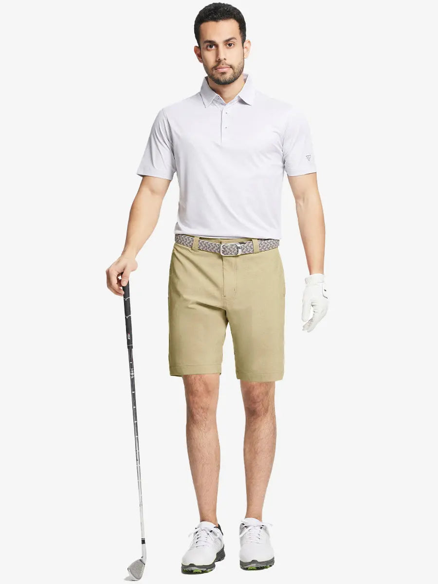 Heather Performance Golf Shorts