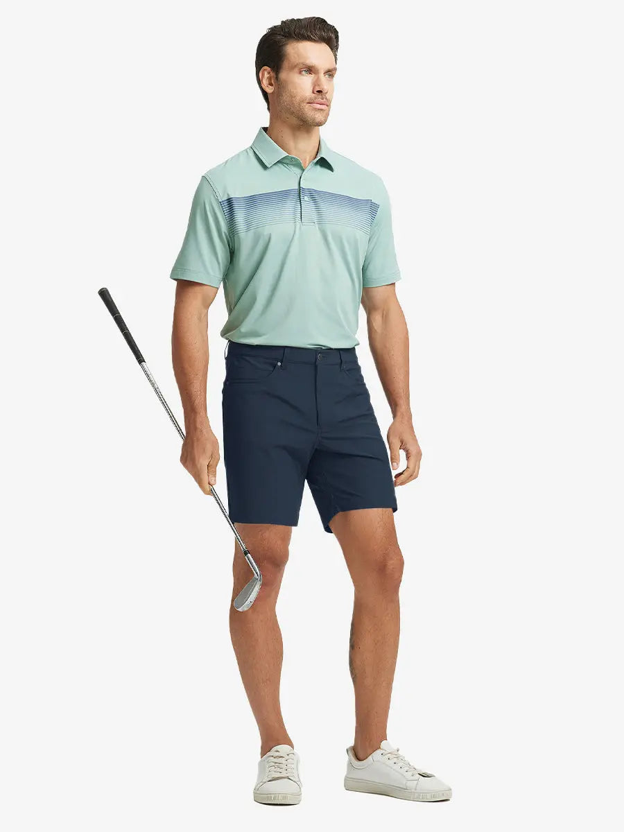 4-way Stretch Performance Solid Shorts