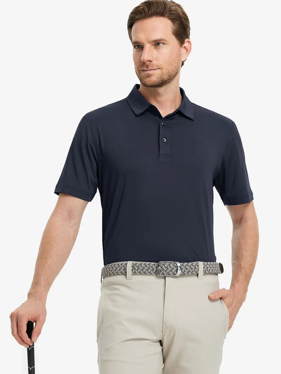 Everyday Solid Jersey Polo