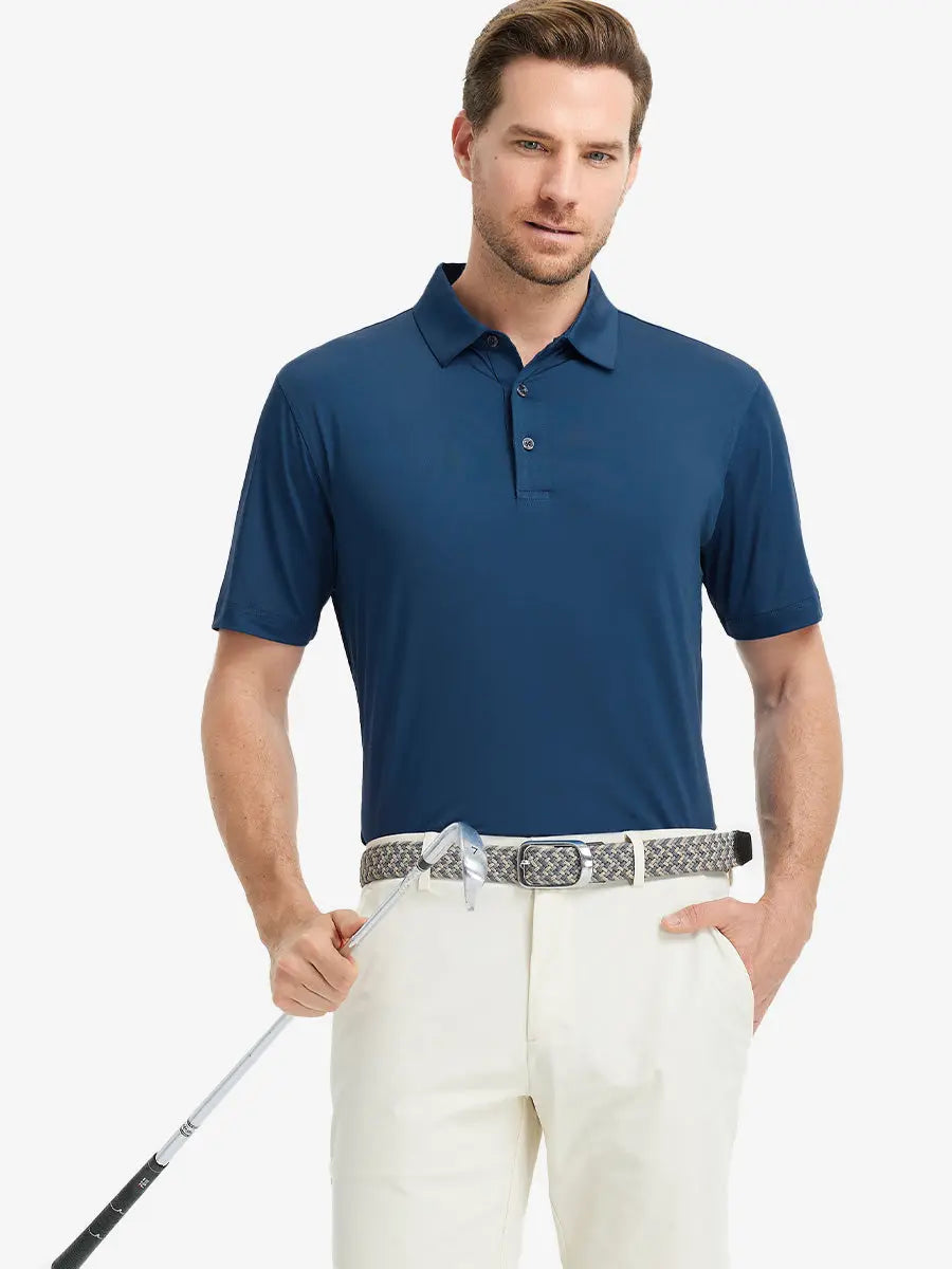 Everyday Solid Jersey Polo