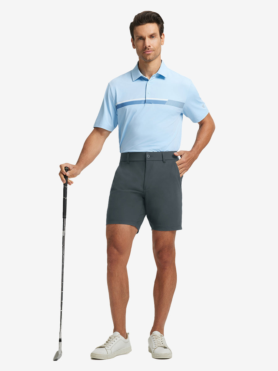 Quick Dry Casual Shorts with 4 Pockets
