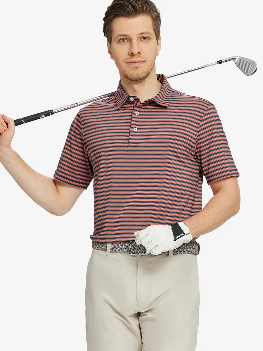 Yarn Dyed Stripe Polo