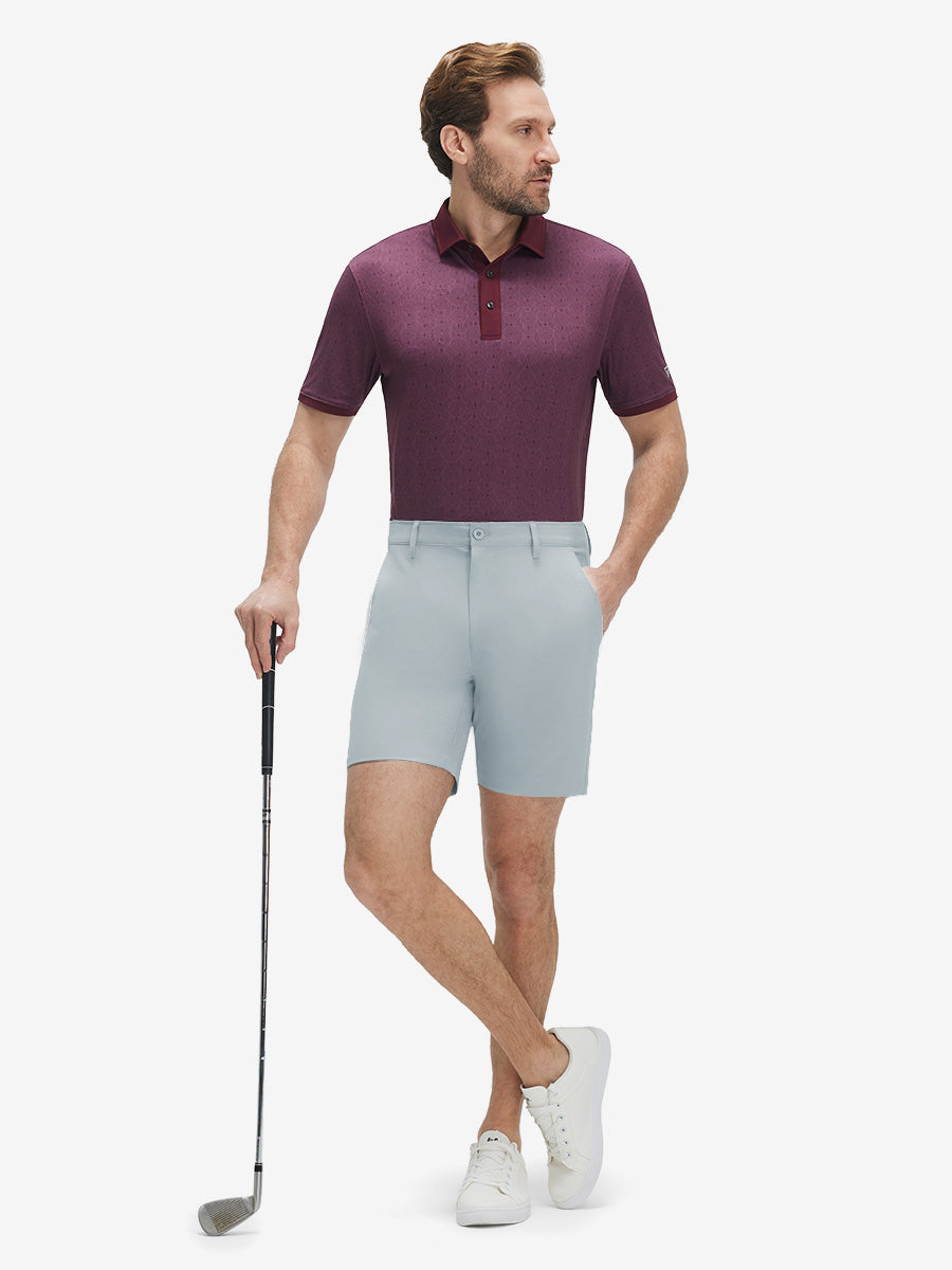 Flat Front Hybrid Golf Shorts