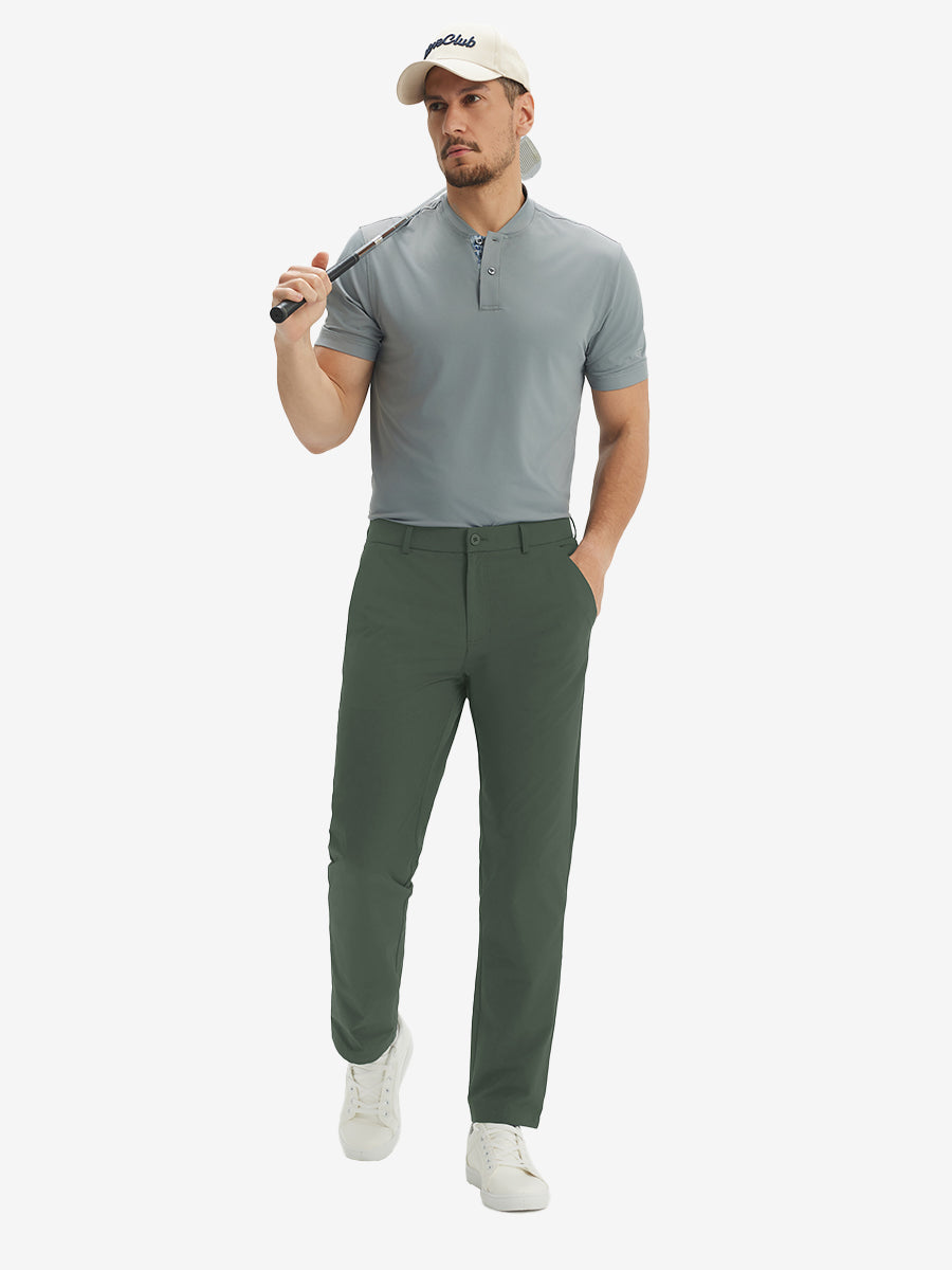 Stretch Quick Dry Casual Golf Pants with 4 Pockets