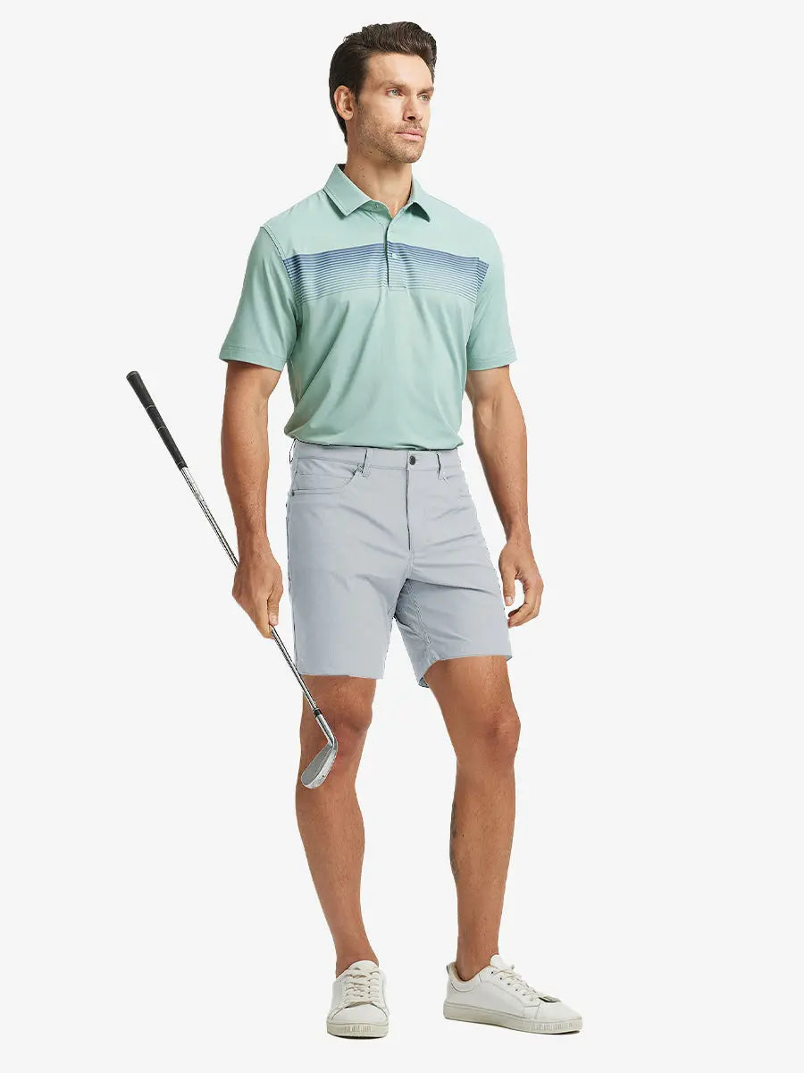 4-way Stretch Performance Solid Shorts