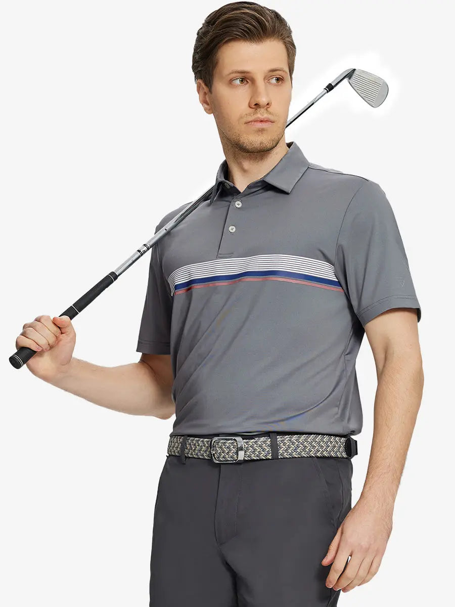 Chest Print Polo Shirts