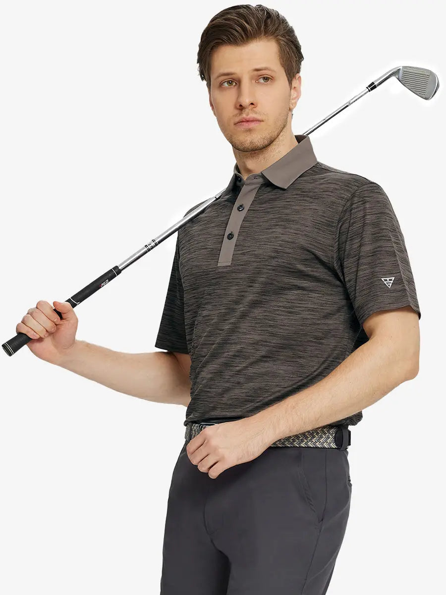 Cool Heather Texture Polo
