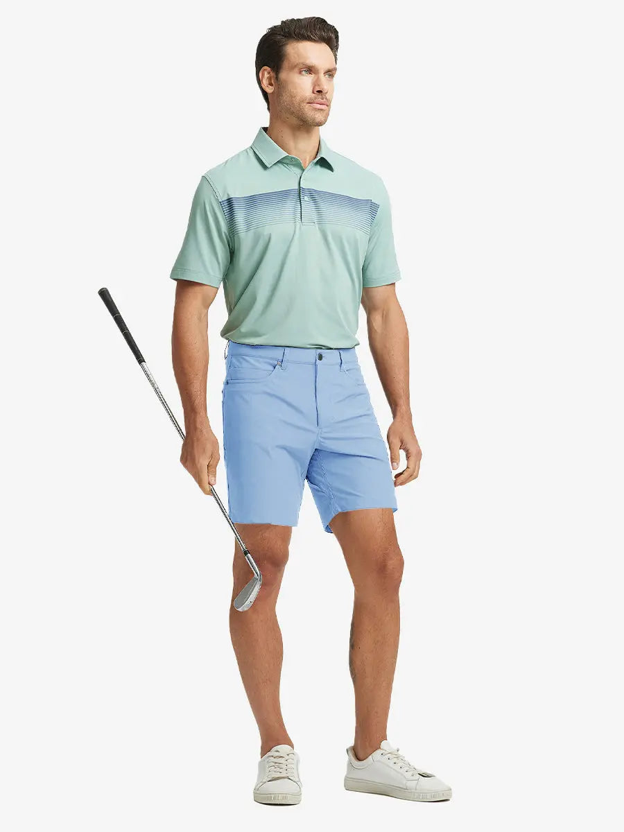 4-way Stretch Performance Solid Shorts