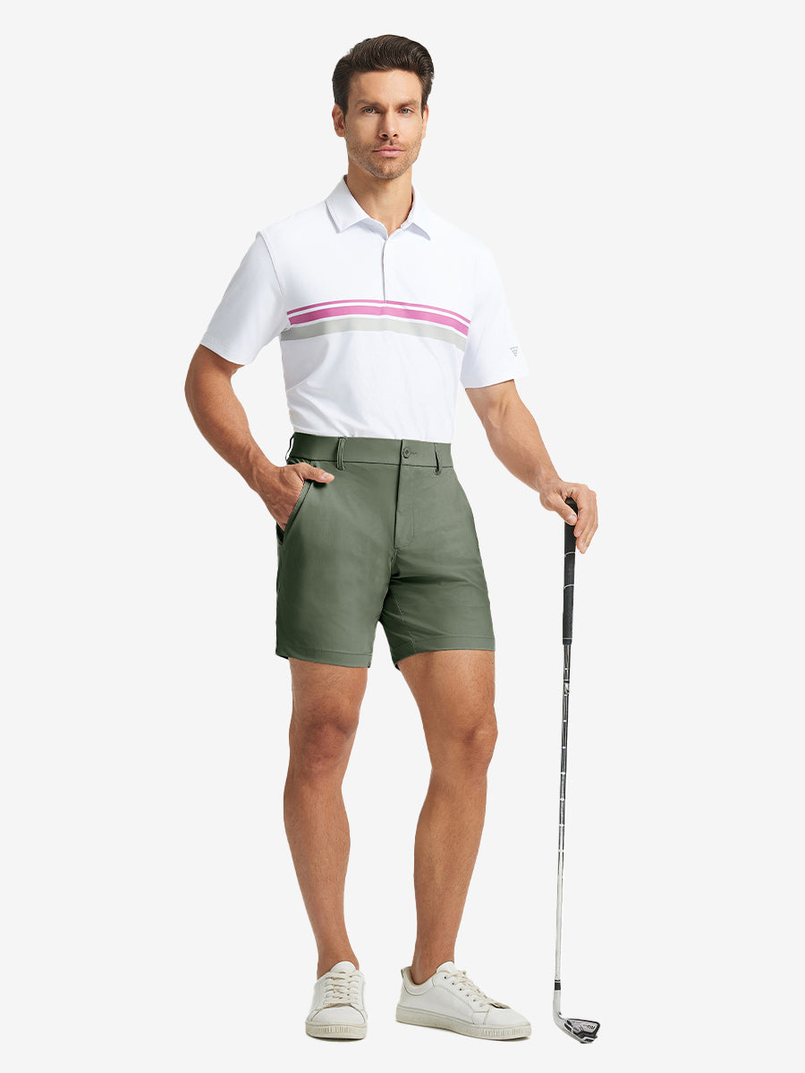 Quick Dry Casual Shorts with 4 Pockets