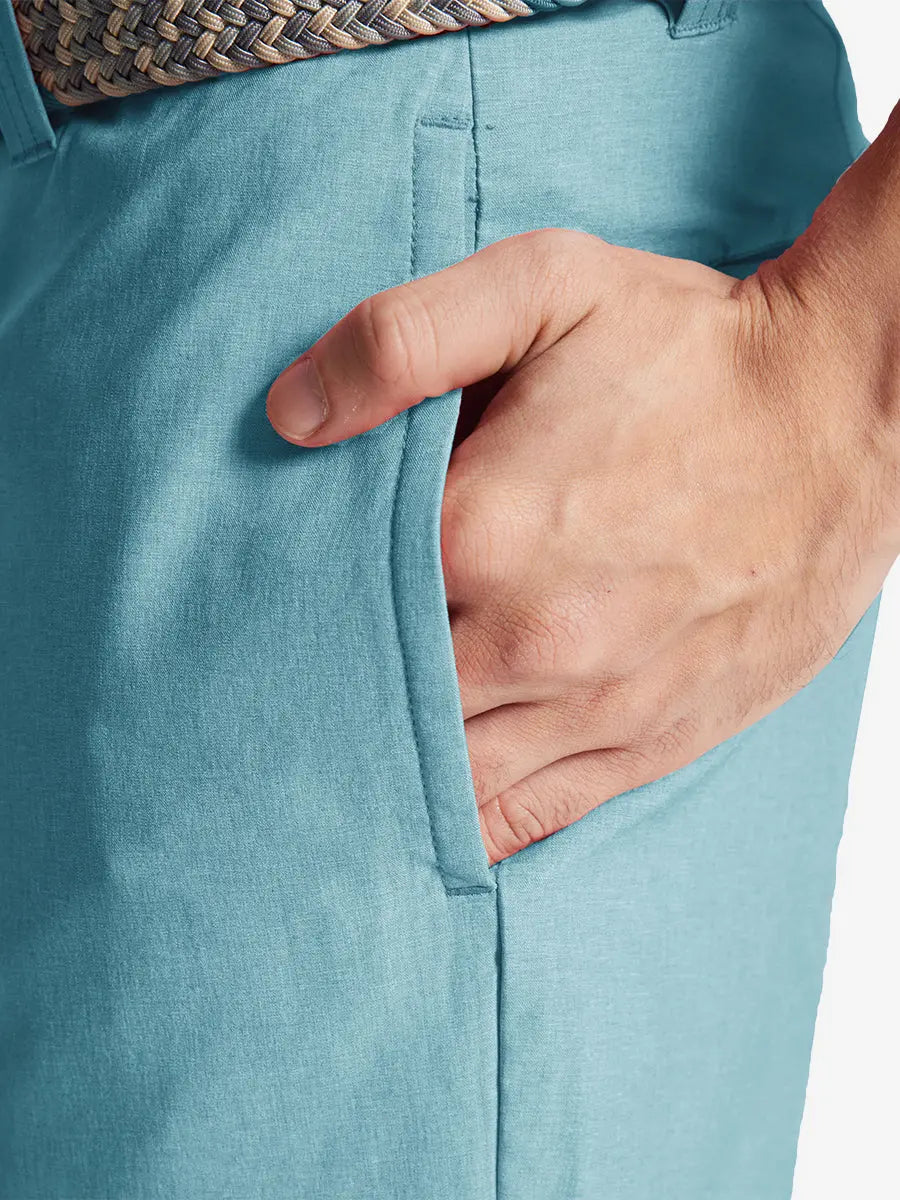 Heather Performance Golf Shorts