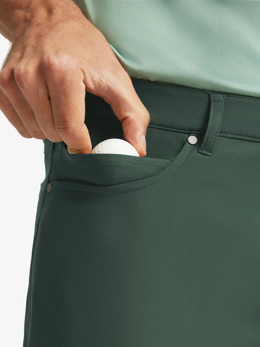 4-way Stretch Performance Solid Shorts